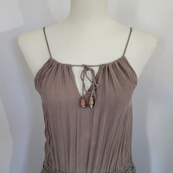 Zara Woman Chiffon Bohemian Sheath Dress - Picture 4 of 10